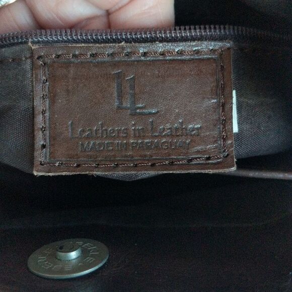 Vintage Hand-tooled Leather Bucket Bag- Love Turquoise? - Picture 7 of 16